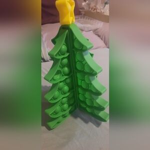 Green Christmas Tree Pop It Fidget Toy